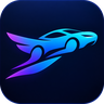 Flying Car AI generator logo